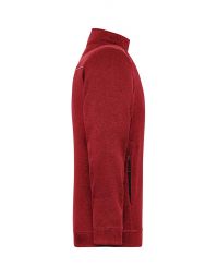 Rote Fleece Jacke Herren